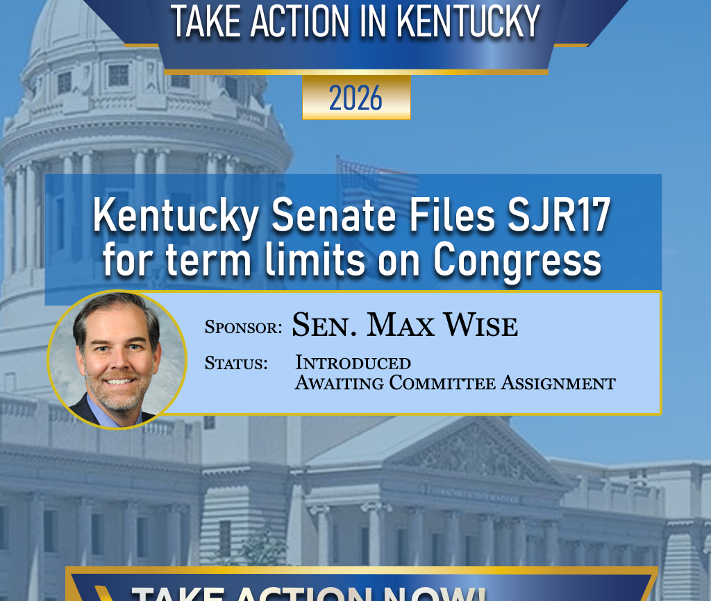 kentucky sen max wise files sjr17 for term limits on congress