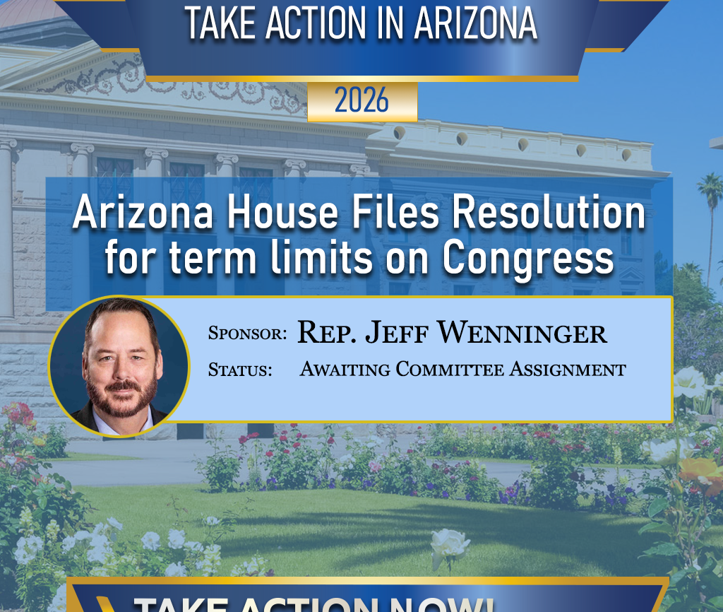 arizona rep jeff weninger files term limits on congress resolution