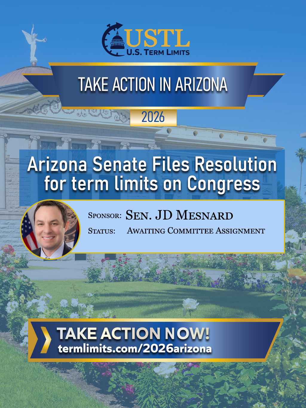 JD Mesnard files resolution to term limit concert