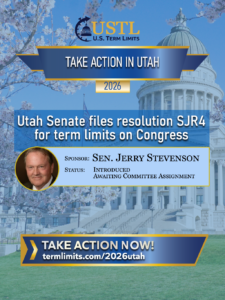 Sen. Stevenson files term limits on Congress resolution in Utah.