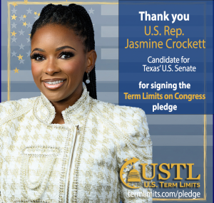 Rep. Jasmine Crockett cosponsors bill to term limit congress